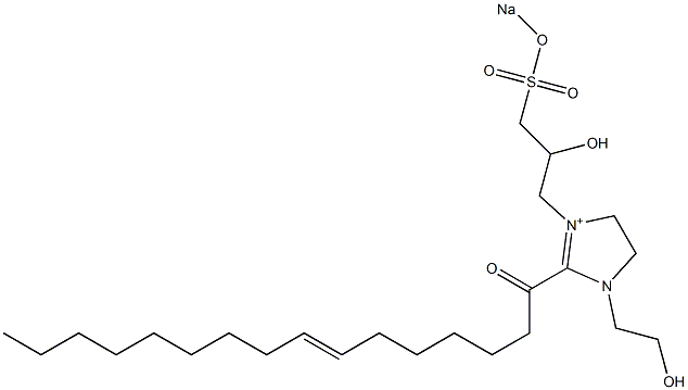 1-(2-Hydroxyethyl)-3-[2-hydroxy-3-(sodiooxysulfonyl)propyl]-2-(7-hexadecenoyl)-2-imidazoline-3-ium