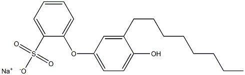 4'-Hydroxy-3'-octyl[oxybisbenzene]-2-sulfonic acid sodium salt