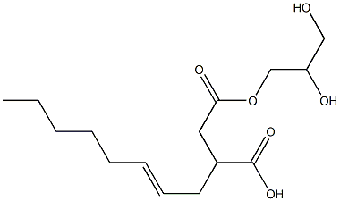 3-(2-Octenyl)succinic acid hydrogen 1-(2,3-dihydroxypropyl) ester