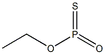 Thiophosphenic acid O-ethyl ester,,结构式