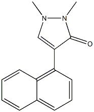  1,2-Dimethyl-4-(1-naphtyl)-1H-pyrazol-3(2H)-one