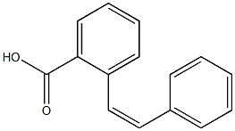 (Z)-Stilbene-2-carboxylic acid,,结构式