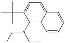 N,N-Diethyl-2-tert-butylnaphthalen-1-amine,,结构式