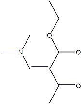 2-[(Z)-(Dimethylamino)methylene]-3-oxobutanoic acid ethyl ester Structure