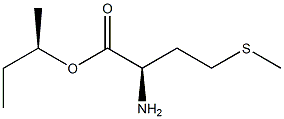 (R)-2-Amino-4-(methylthio)butanoic acid (R)-1-methylpropyl ester Struktur