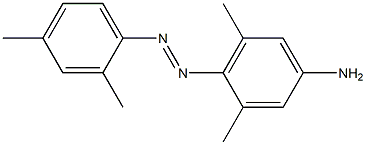 4-(2,4-Xylylazo)-3,5-dimethylbenzenamine Struktur