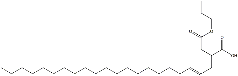 2-(2-Henicosenyl)succinic acid 1-hydrogen 4-propyl ester Structure