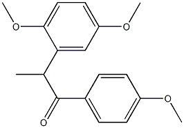 1-(4-Methoxyphenyl)-2-(2,5-dimethoxyphenyl)-1-propanone