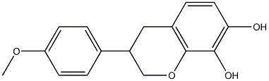 3-(4-Methoxyphenyl)-7,8-dihydroxychroman
