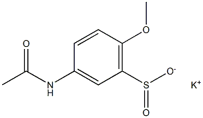 3-(Acetylamino)-6-methoxybenzenesulfinic acid potassium salt