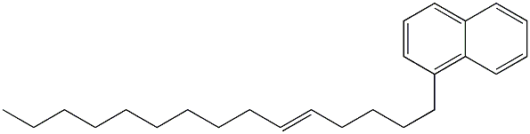 1-(5-Pentadecenyl)naphthalene Structure