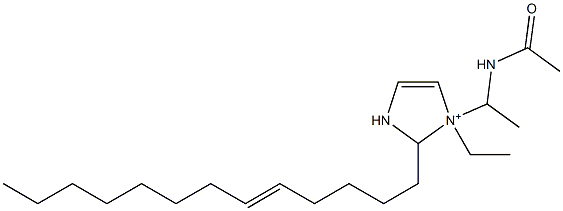 1-[1-(Acetylamino)ethyl]-1-ethyl-2-(5-tridecenyl)-4-imidazoline-1-ium