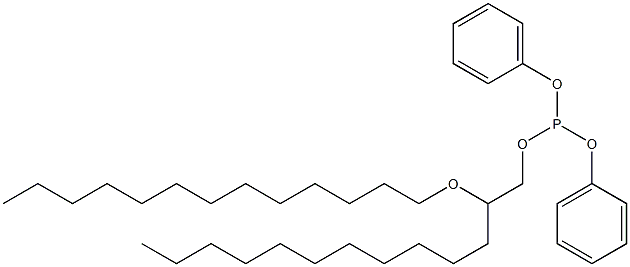 Phosphorous acid 2-(tridecyloxy)tridecyldiphenyl ester