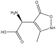 (S)-2-Amino-2-[(2,5-dihydro-3-methyl-5-oxoisoxazol)-4-yl]acetic acid Struktur