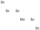 ペンタスカンジウム-モリブデン 化学構造式