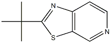 2-tert-Butylthiazolo[5,4-c]pyridine Struktur