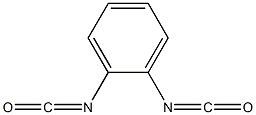 1,2-ジイソシアナトベンゼン 化学構造式