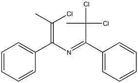 2,2,6-Trichloro-3,5-diphenyl-4-aza-3,5-heptadiene