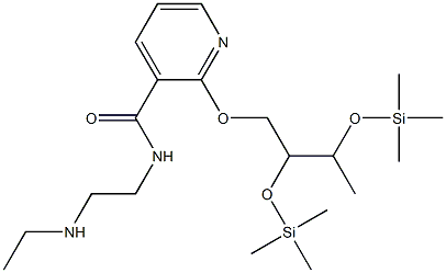 2-[2,3-Di(trimethylsilyloxy)butoxy]-N-[2-(ethylamino)ethyl]-3-pyridinecarboxamide