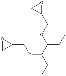 2,2'-[3,4-Hexanediylbis(oxymethylene)]bis(oxirane) 结构式