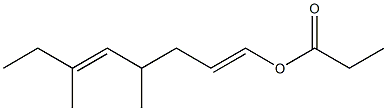 Propionic acid 4,6-dimethyl-1,5-octadienyl ester