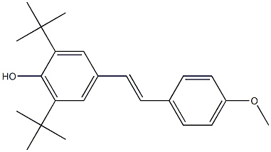 4-[(E)-2-(4-Methoxyphenyl)ethenyl]-2,6-di-tert-butylphenol|