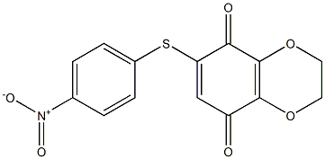 2,3-Dihydro-6-(4-nitrophenylthio)-1,4-benzodioxin-5,8-dione