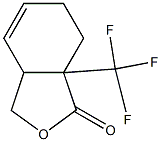 3a,6,7,7a-Tetrahydro-7a-(trifluoromethyl)isobenzofuran-1(3H)-one Struktur