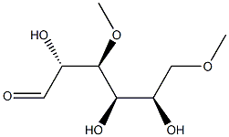 3-O,6-O-Dimethyl-D-glucose 结构式