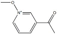 3-Acetyl-1-methoxypyridin-1-ium