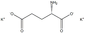 L-Glutamic acid dipotassium salt Struktur