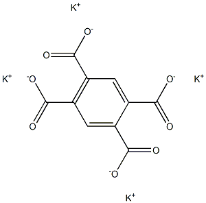 1,2,4,5-Benzenetetracarboxylic acid tetrapotassium salt Struktur