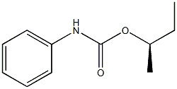 (-)-Carbanilic acid (R)-sec-butyl ester Struktur