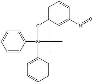 1-[(tert-Butyldiphenylsilyl)oxy]-3-nitrosobenzene Structure