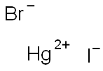 水銀(II)ブロミドヨージド 化学構造式
