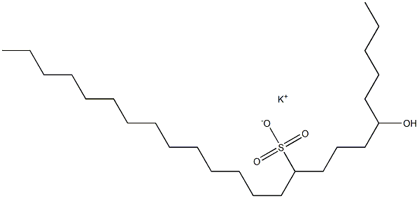 6-Hydroxytetracosane-10-sulfonic acid potassium salt