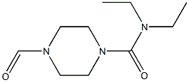 N,N-Diethyl-4-formylpiperazine-1-carboxamide,,结构式