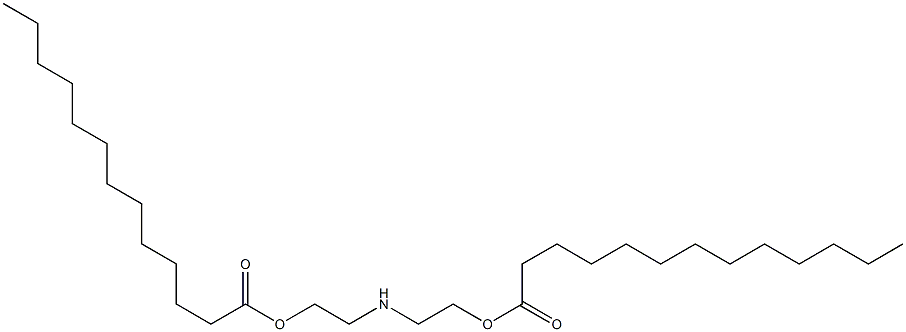 2,2'-Iminobis(ethanol tridecanoate) Struktur