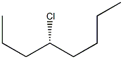 [S,(+)]-4-クロロオクタン 化学構造式