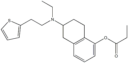 Propanoic acid 2-[ethyl[2-(2-thienyl)ethyl]amino]tetralin-5-yl ester
