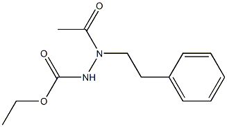 1-(2-Phenylethyl)-1-acetylhydrazine-2-carboxylic acid ethyl ester