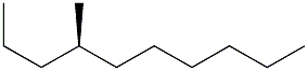 [R,(-)]-4-Methyldecane Struktur