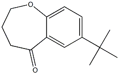 7-tert-Butyl-3,4-dihydro-1-benzoxepin-5(2H)-one Structure