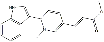  3-[[2-(1H-Indol-3-yl)-1,2-dihydro-1-methylpyridin]-5-yl]acrylic acid methyl ester