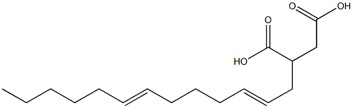 (2,7-Tridecadienyl)succinic acid