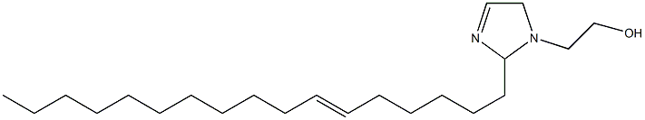 2-(6-Heptadecenyl)-3-imidazoline-1-ethanol 结构式