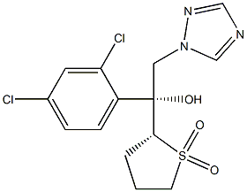 (1R)-1-(2,4-Dichlorophenyl)-1-[[(2R)-tetrahydrothiophene 1,1-dioxide]-2-yl]-2-(1H-1,2,4-triazol-1-yl)ethanol|