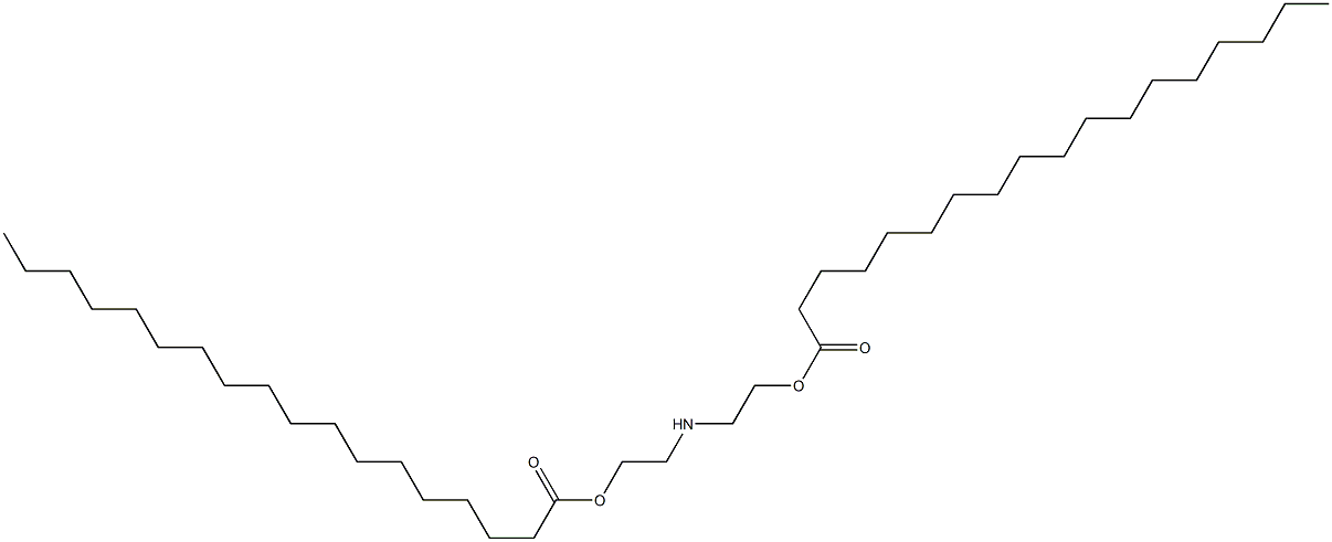 2,2'-Iminobis(ethanol octadecanoate) Struktur