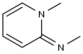 N,1-ジメチルピリジン-2(1H)-イミン 化学構造式