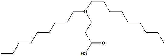 3-(Dinonylamino)propanoic acid